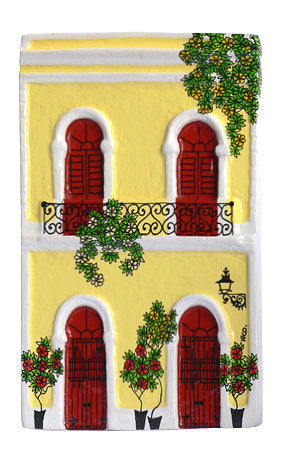 Cristo Street #158 – Handcrafted Old San Juan Building Replica