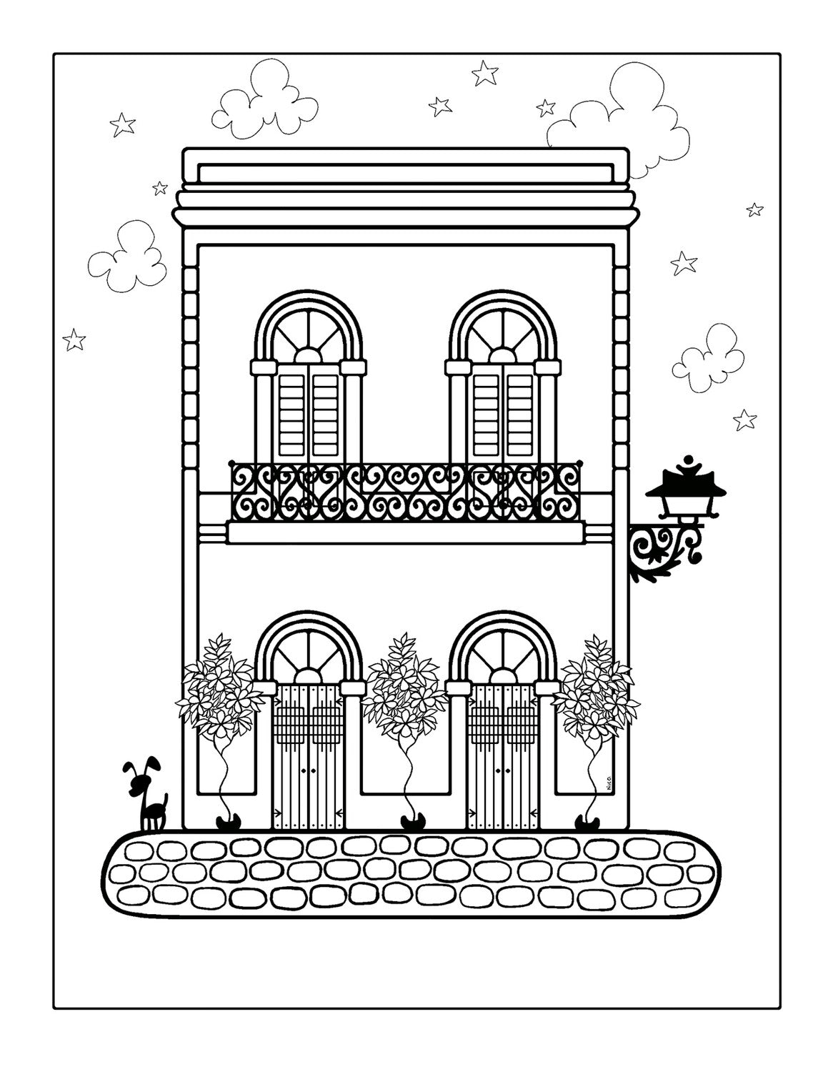 Mi Pequeño San Juan Color Our City - Coloring Book